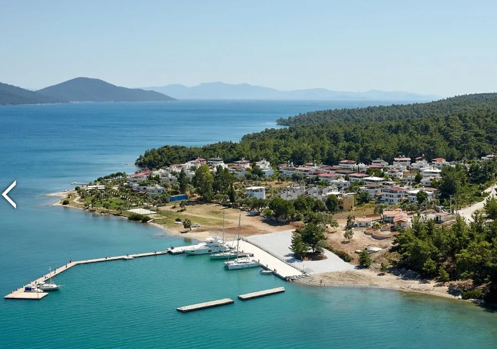 Kazıklı Iskele, marina in Milas, Turkey