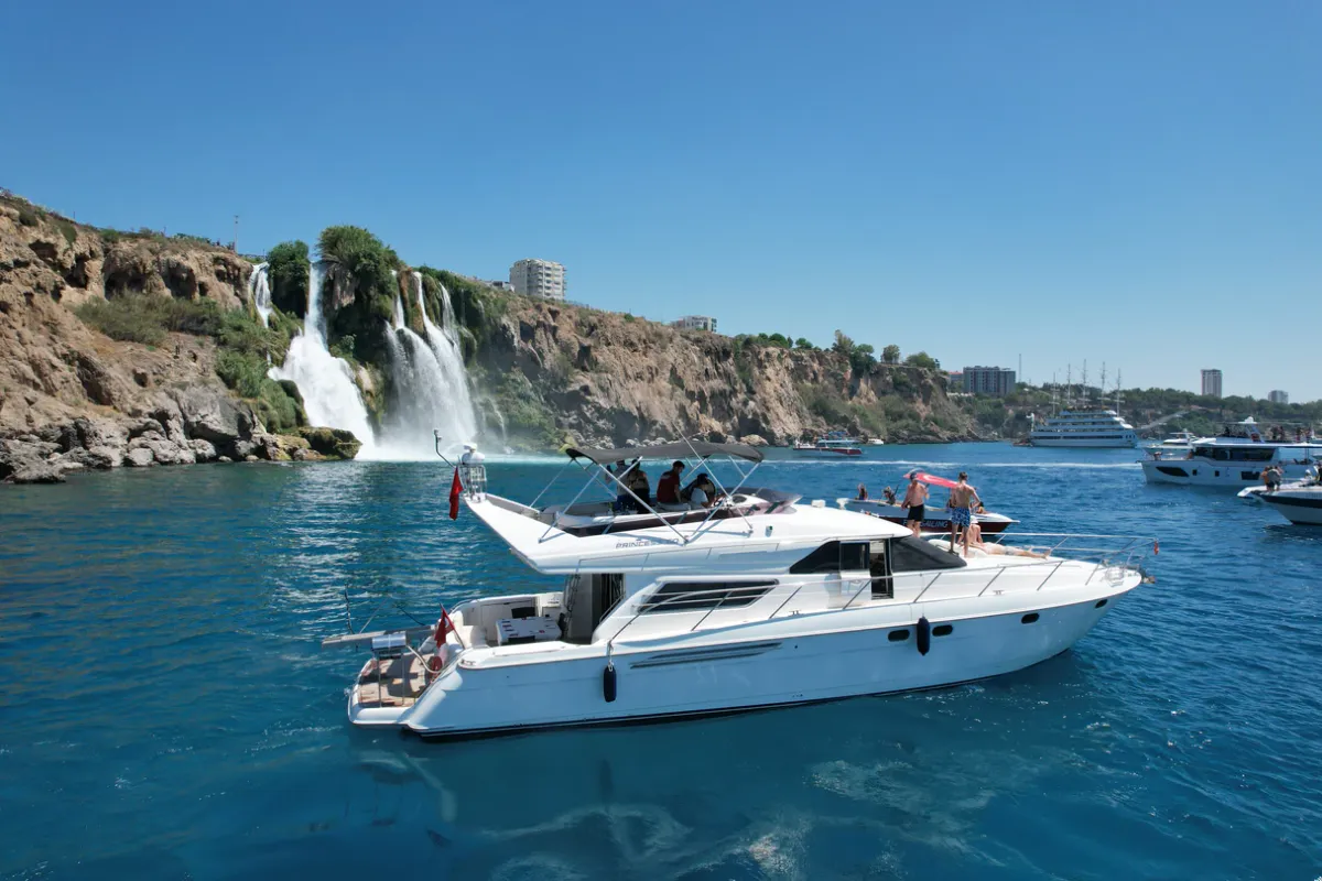 Kundu River Marina in Aksu, Turkey