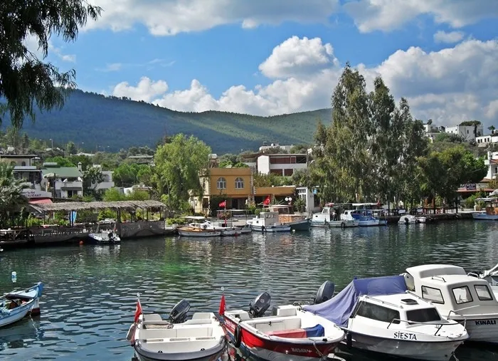 Bodrum Güvercinlik Marina in Milas, Turkey