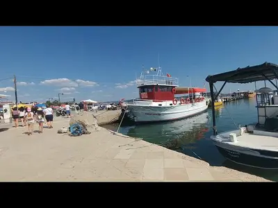Cunda sahil marina in Ayvalık, Turkey
