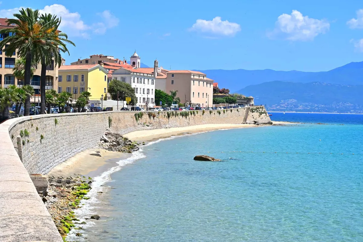 Plage d'Orcino, marina in Calcatoggio, France — photo 2