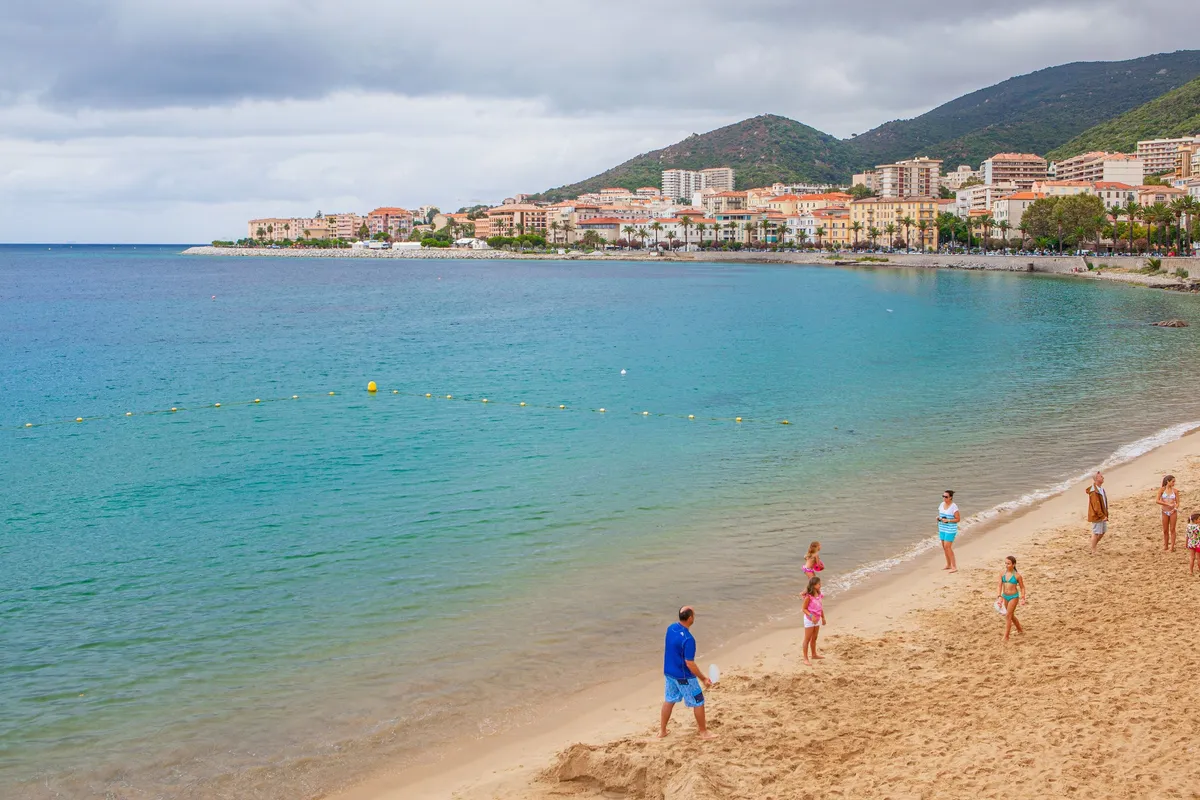 Plage d'Orcino, marina in Calcatoggio, France — photo 4