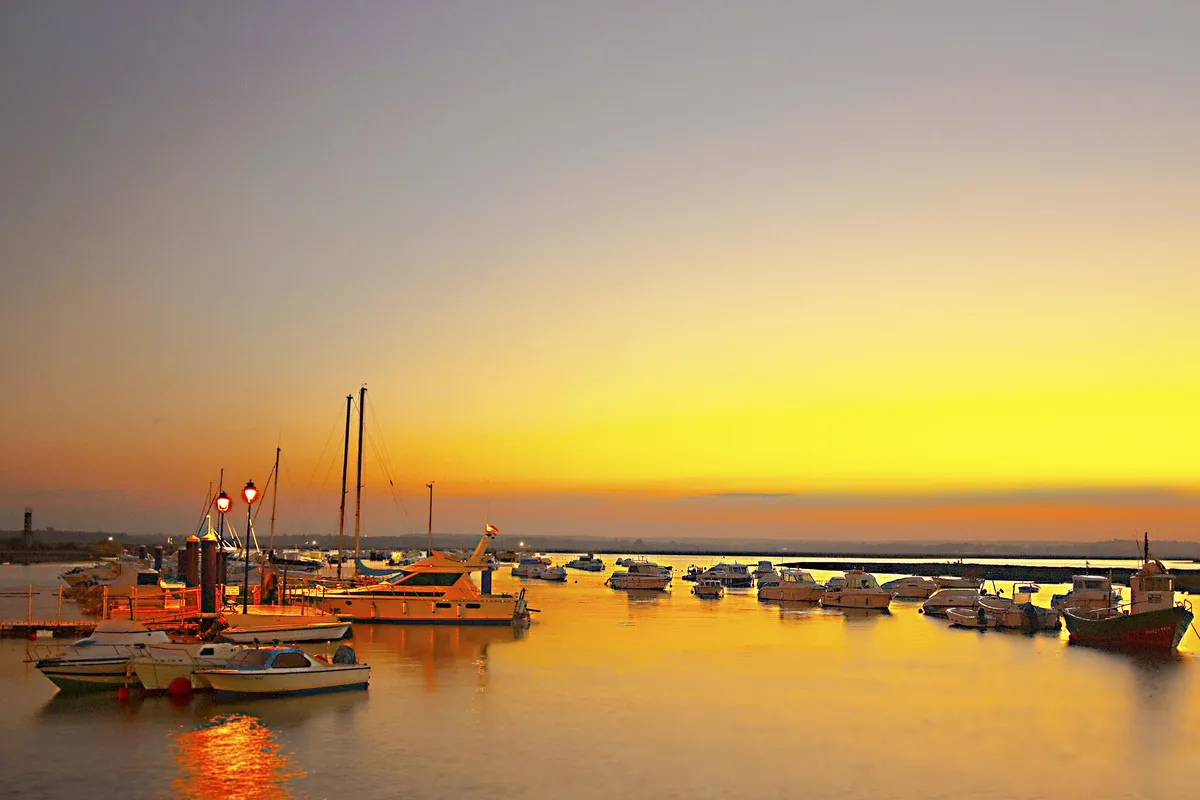 Puerto del Terron, marina in Lepe, Spain