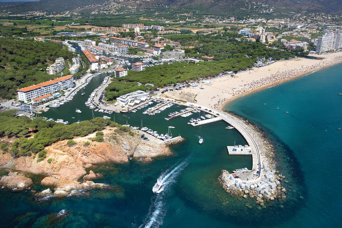 Port D'Aro, marina in Castell d'Aro, Platja d'Aro i s'Agaró, Spain