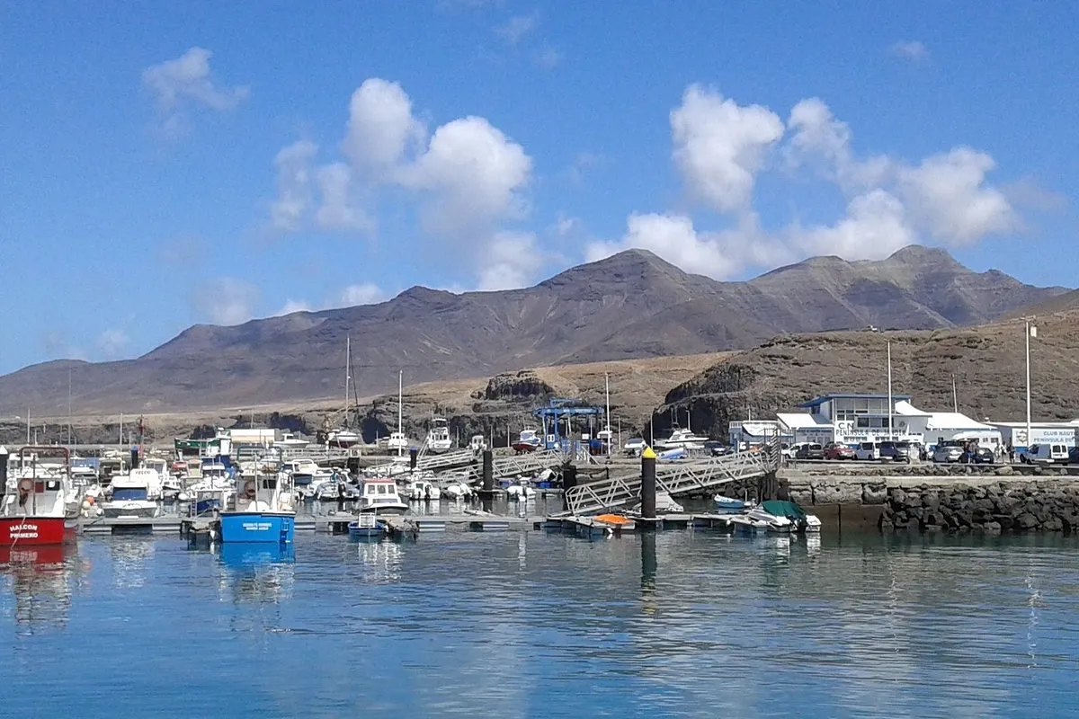 Port of Morro Jable, marina in Pájara, Spain