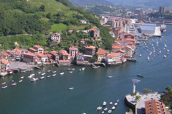 Puerto de Pasaia Donibane, marina in Pasaia, Spain
