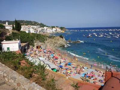 Platja Port Pelegrí, marina in Palafrugell, Spain — photo 3