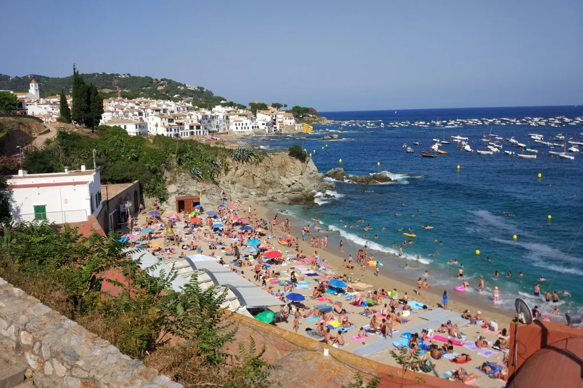 Platja Port Pelegrí, marina in Palafrugell, Spain — photo 3