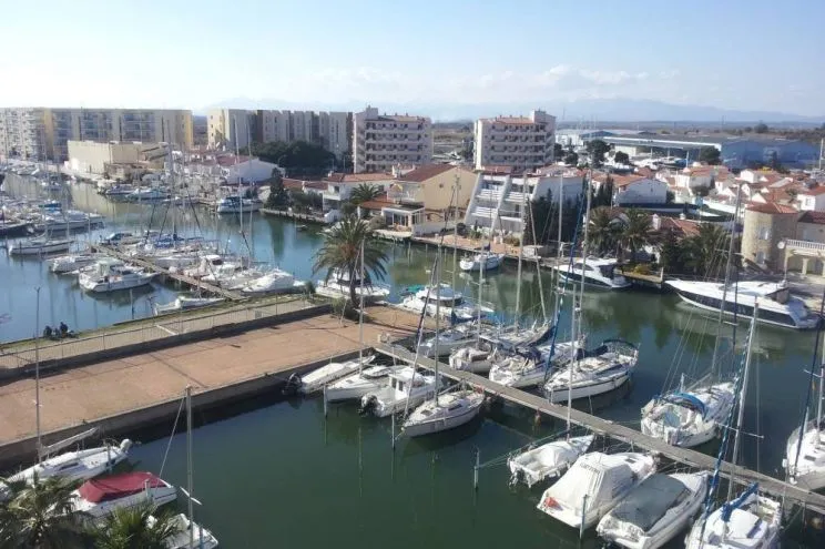 Port Castell Santa Margarita, marina in Roses, Spain