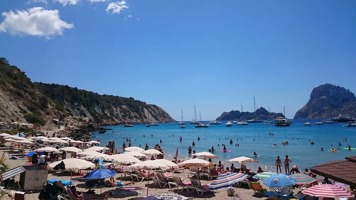 Platja de ses Salines, marina in Sant Josep de sa Talaia, Spain — photo 2