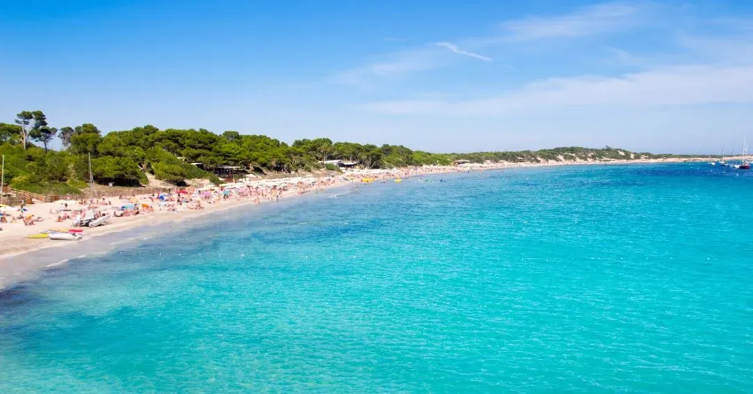 Platja de ses Salines, marina in Sant Josep de sa Talaia, Spain — photo 3