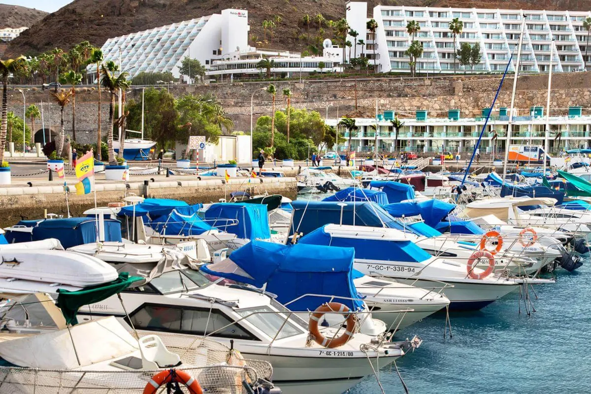 Puerto Deportivo de Puerto Rico, marina in Mogán, Spain