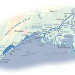 Canal du Rhône à Sète Base Marina