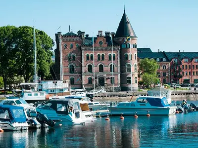 Gustavsberg Marina in Gustavsberg, Sweden