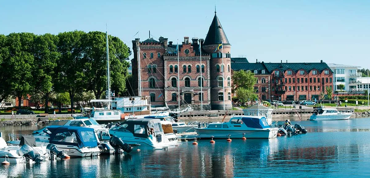 Gustavsberg Marina in Gustavsberg, Sweden