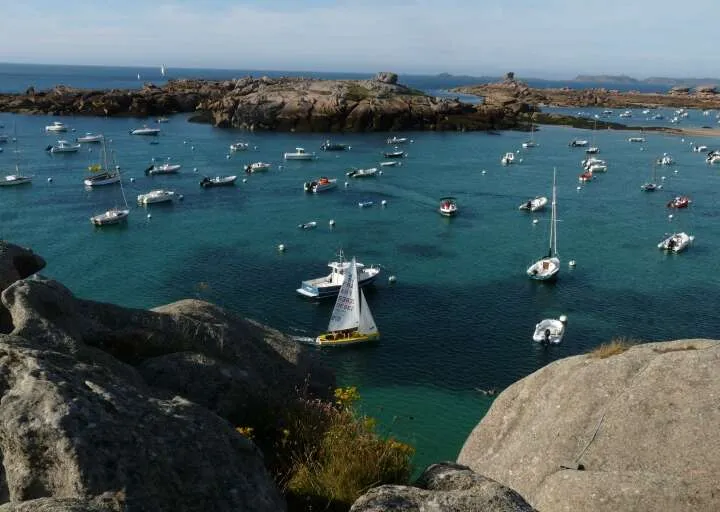 Port de Trégastel, marina in Trégastel, France