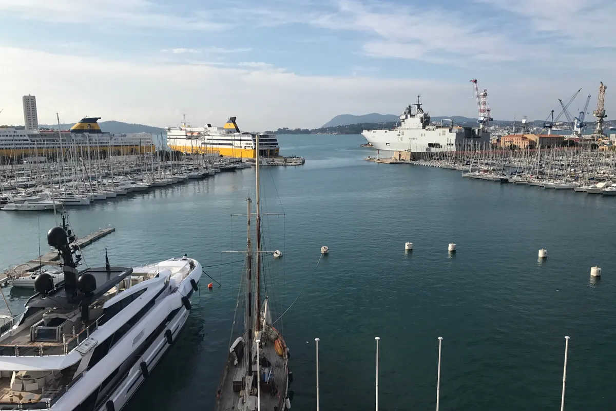 Port Gapeau, marina in Hyères, France