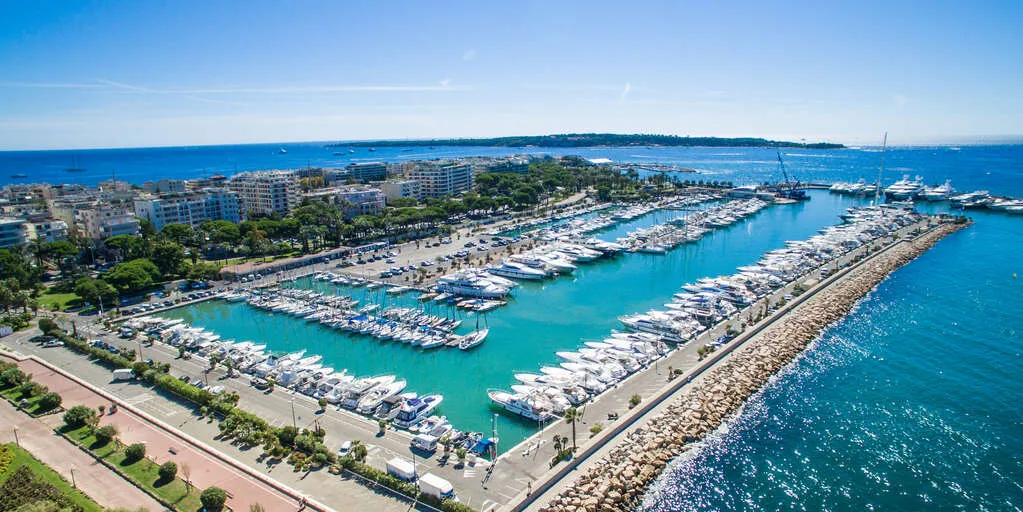 Port Pierre Canto, marina in Cannes, France