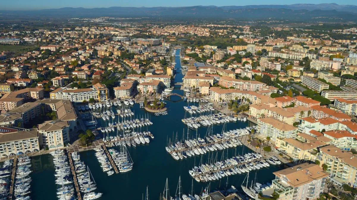 Port Fréjus, marina in Fréjus, France