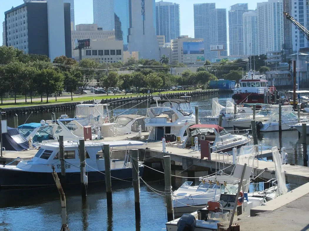 Marina Miami River in Miami, United States