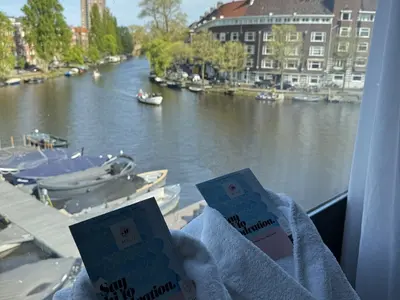 Apollo Hotel Amsterdam dock, marina in Amsterdam, Netherlands — photo 3