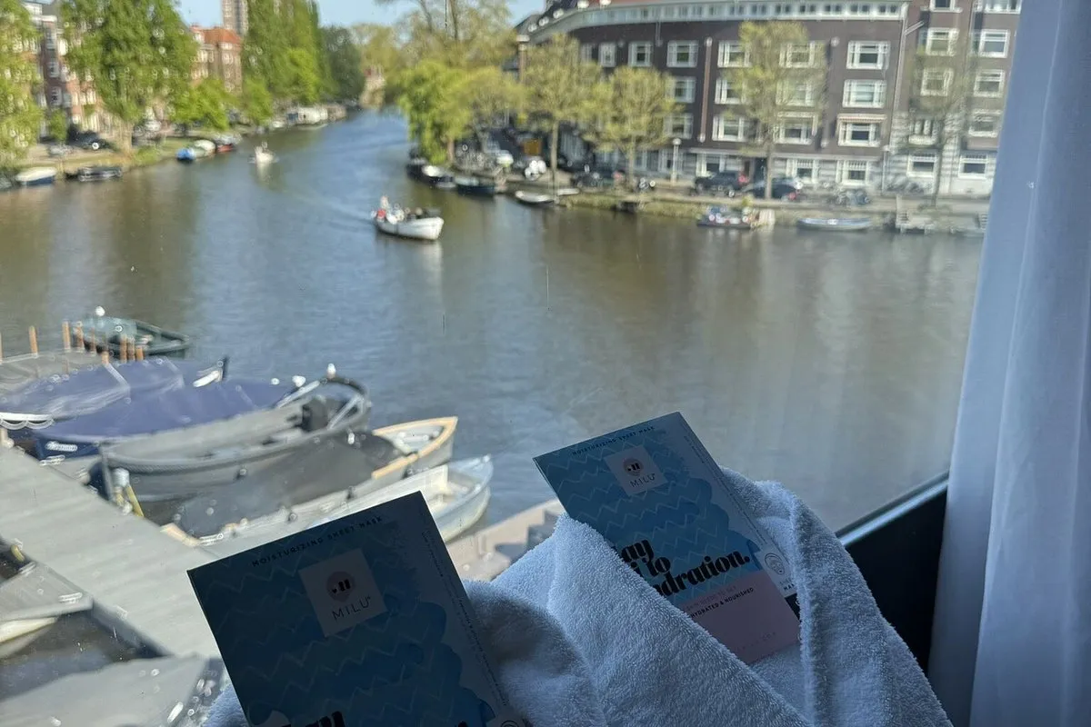 Apollo Hotel Amsterdam dock, marina in Amsterdam, Netherlands — photo 3