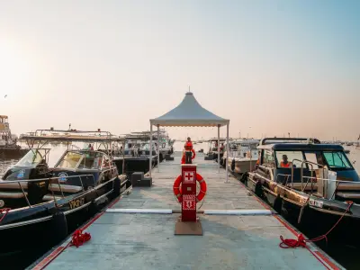 Jetty No.5, marina in Mumbai, India