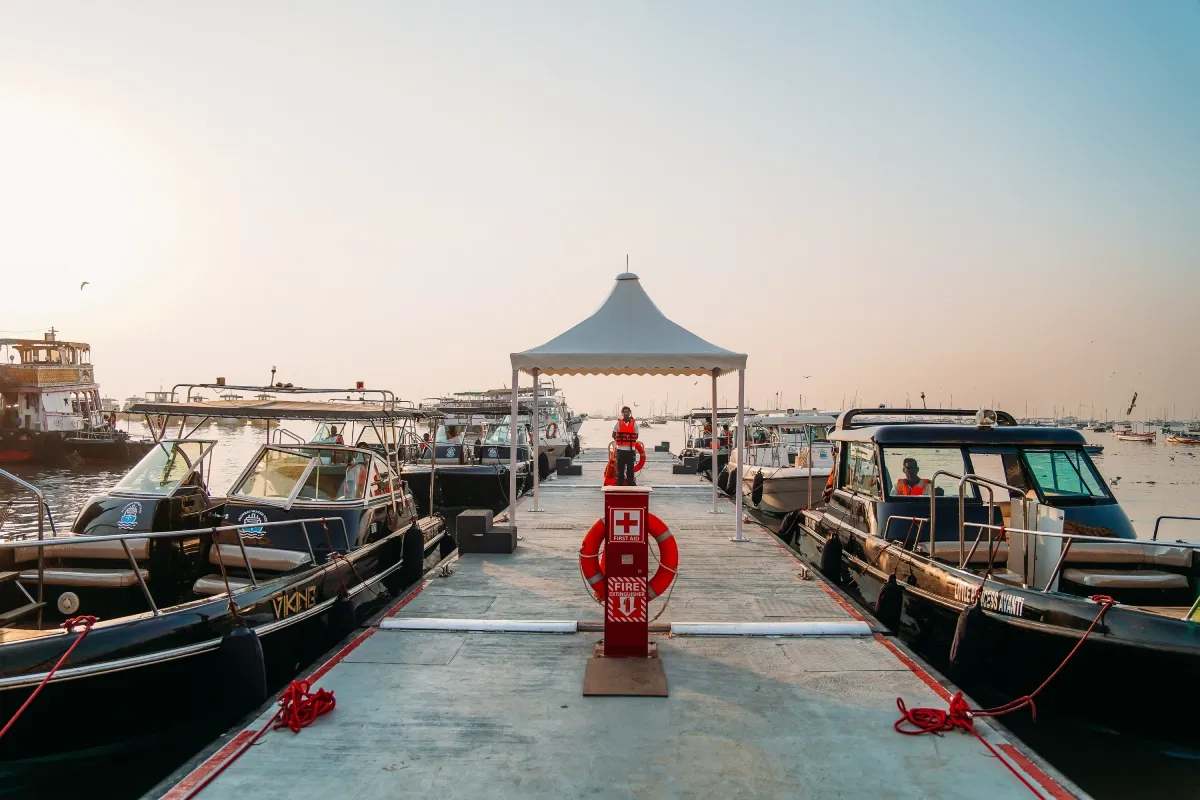 Jetty No.5, marina in Mumbai, India