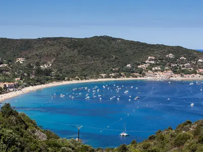 Plage de Campomoro, marina in Belvédère-Campomoro, France — photo 2
