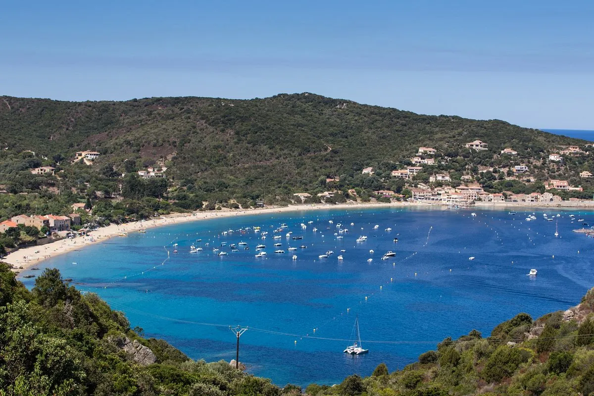 Plage de Campomoro, marina in Belvédère-Campomoro, France — photo 2