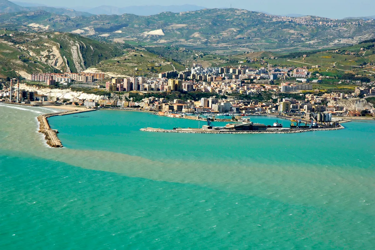 Porto Empedocle, Sicily, marina in Porto Empedocle, Italy — photo 10