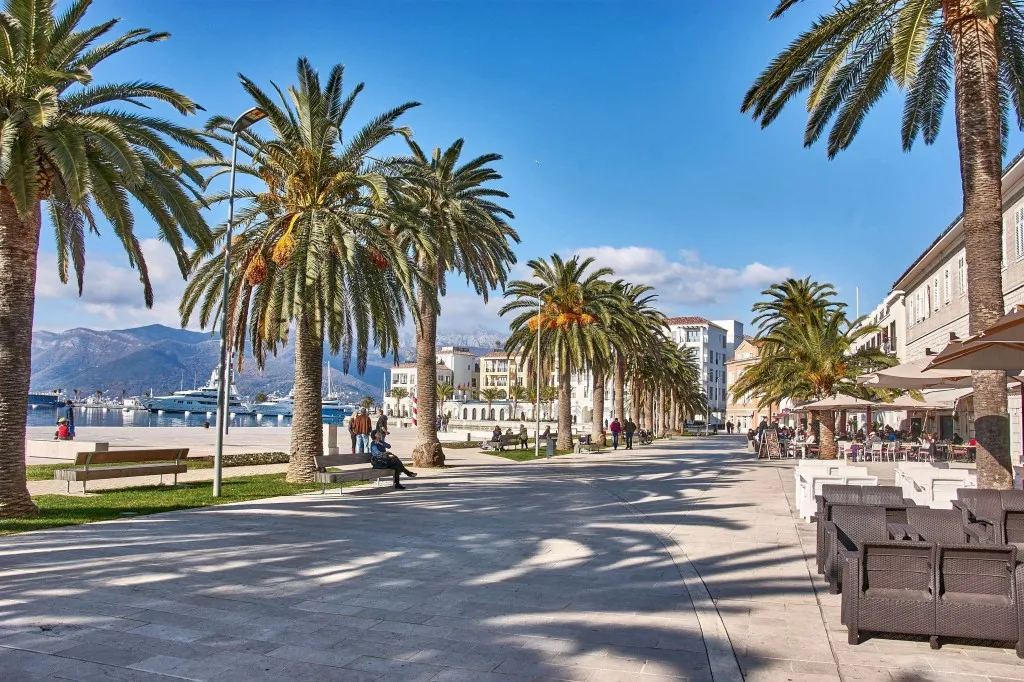 Tivat, Jamb Marina in Đuraševići, Montenegro