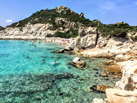 Cala Corsara, bay in Lu Palau/Palau, Italy — photo 5