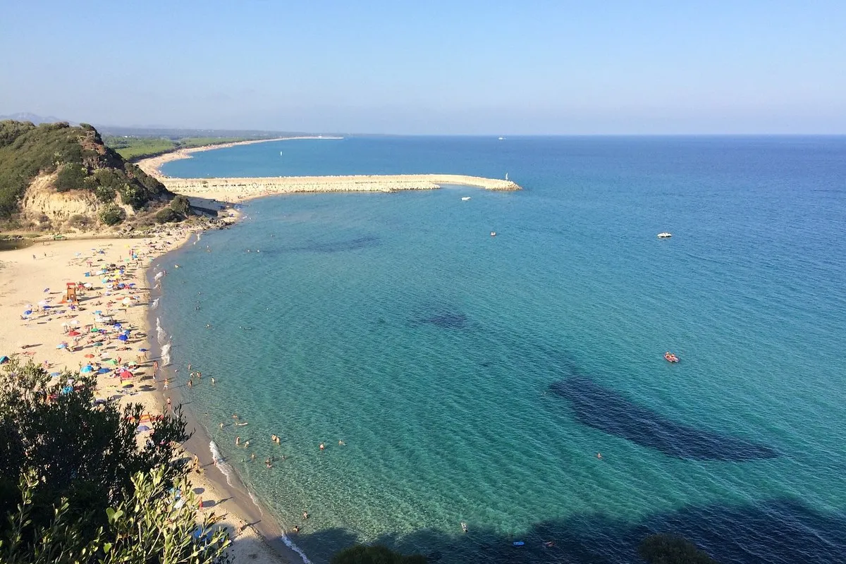 Cala Osalla, bay in Orosei, Italy