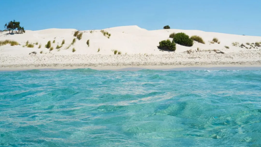 Spiaggia Delle Dune, anchorage in Lu Palau/Palau, Italy