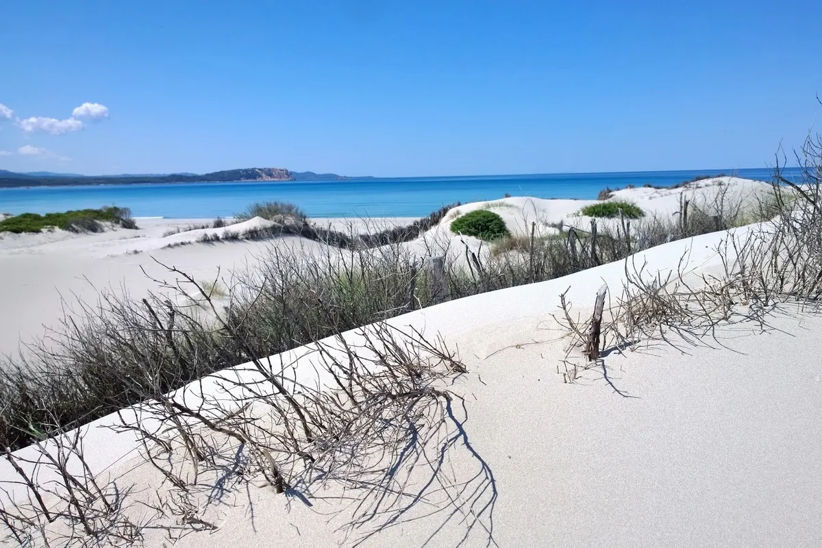 Spiaggia Delle Dune, anchorage in Lu Palau/Palau, Italy — photo 5