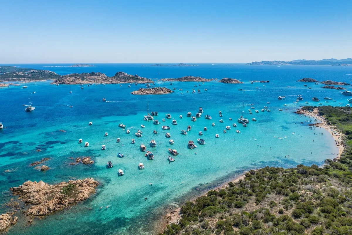 Porto Cervo Anchorage in Porto Cervo, Italy