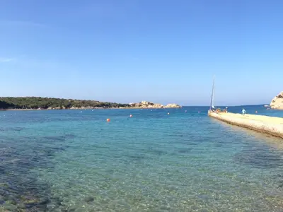 Spiaggia dello Spalmatore, anchorage in Olbia, Italy — photo 4