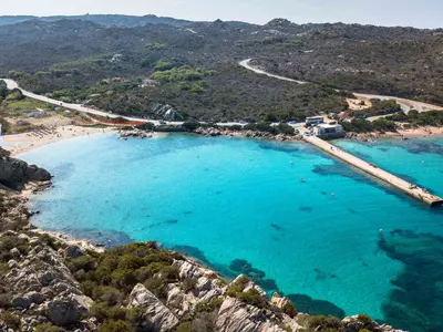 Spiaggia dello Spalmatore, anchorage in Olbia, Italy — photo 5