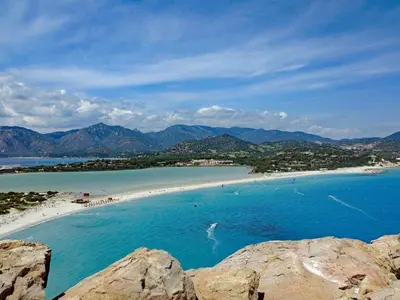Spiaggia di Porto Giunco, anchorage in Crabonaxa/Villasimius, Italy — photo 2