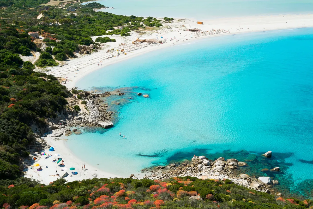 Spiaggia di Porto Giunco, anchorage in Crabonaxa/Villasimius, Italy — photo 3