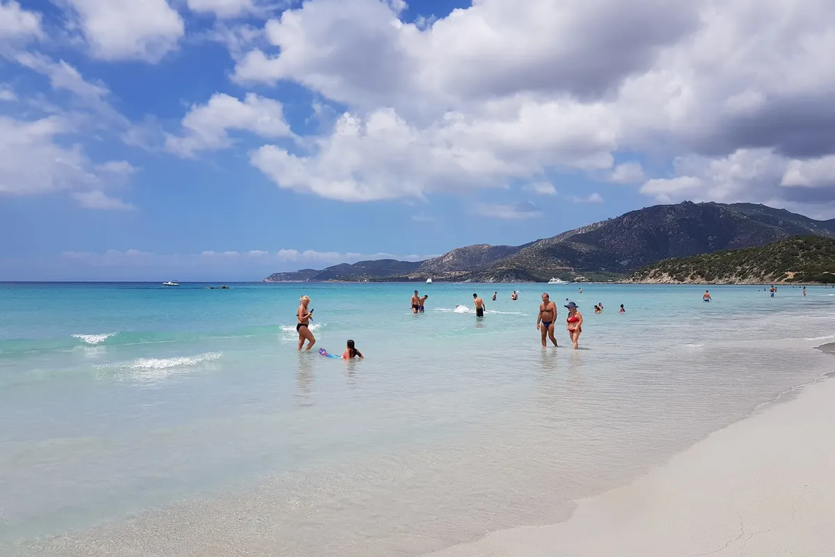 Spiaggia di Campulongu, anchorage in Crabonaxa/Villasimius, Italy — photo 7