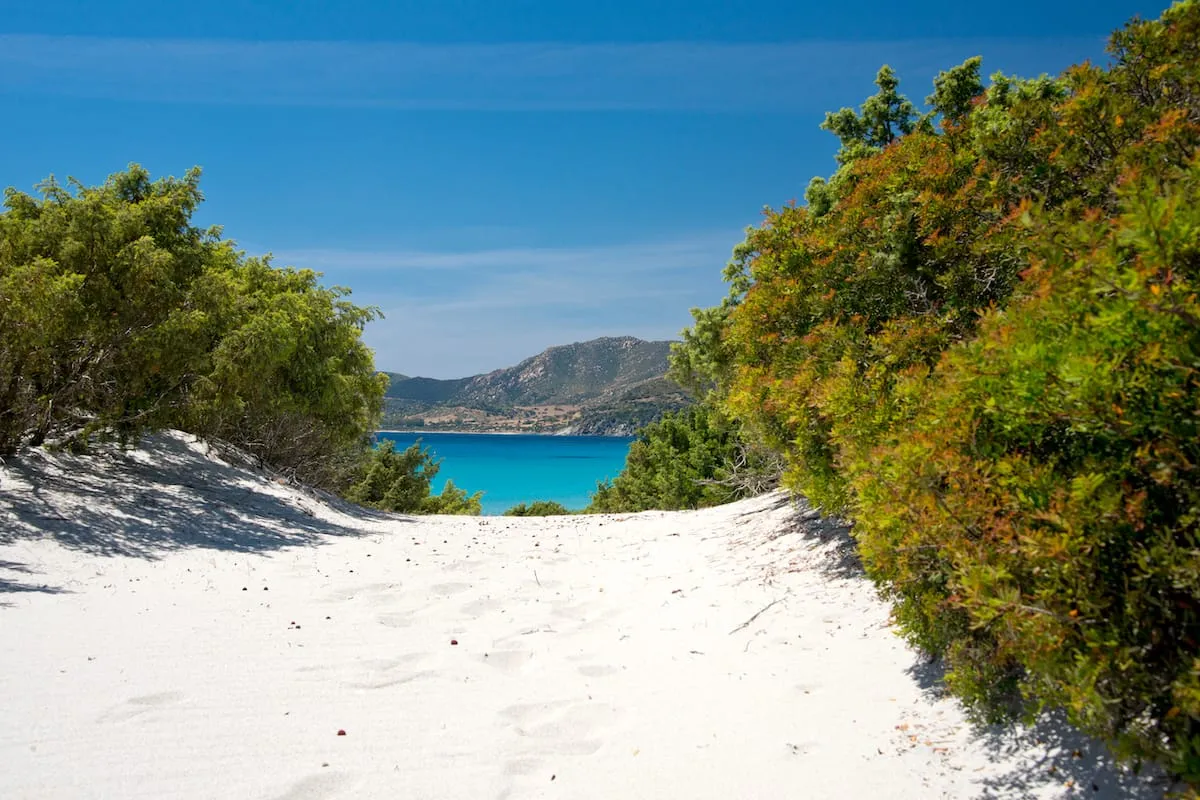 Spiaggia di Campulongu, anchorage in Crabonaxa/Villasimius, Italy — photo 2