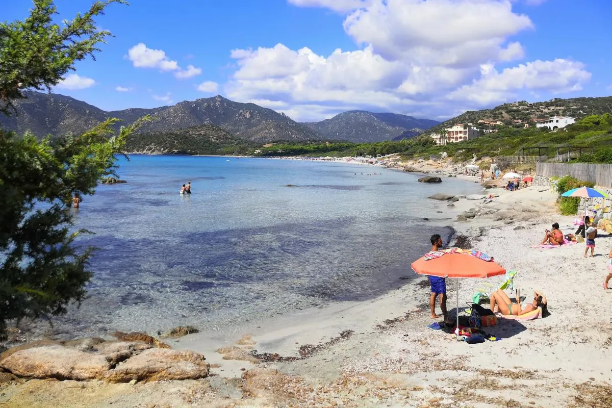 Spiaggia di Campulongu, anchorage in Crabonaxa/Villasimius, Italy — photo 6
