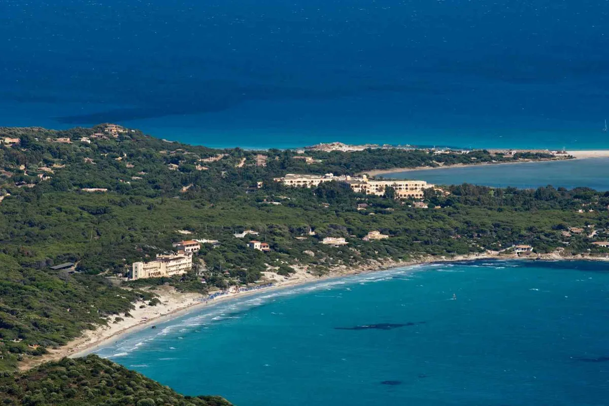 Spiaggia di Campulongu, anchorage in Crabonaxa/Villasimius, Italy — photo 9