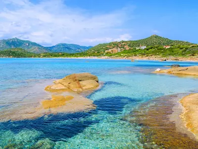 Spiaggia di Campulongu, anchorage in Crabonaxa/Villasimius, Italy — photo 5