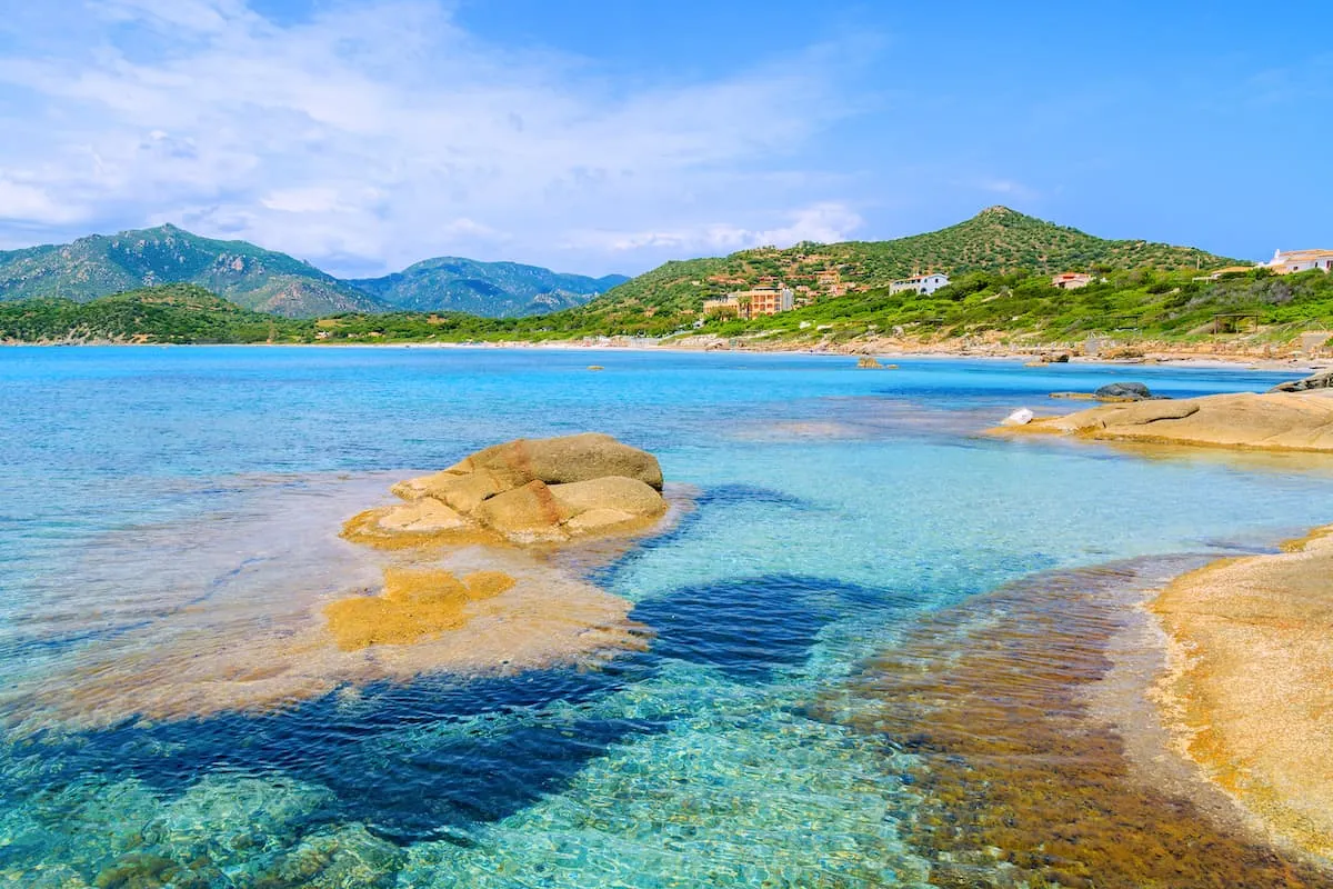 Spiaggia di Campulongu, anchorage in Crabonaxa/Villasimius, Italy — photo 5