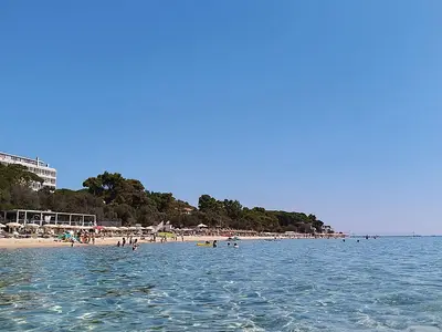 Spiaggia di Nora, anchorage in Pula, Italy — photo 2