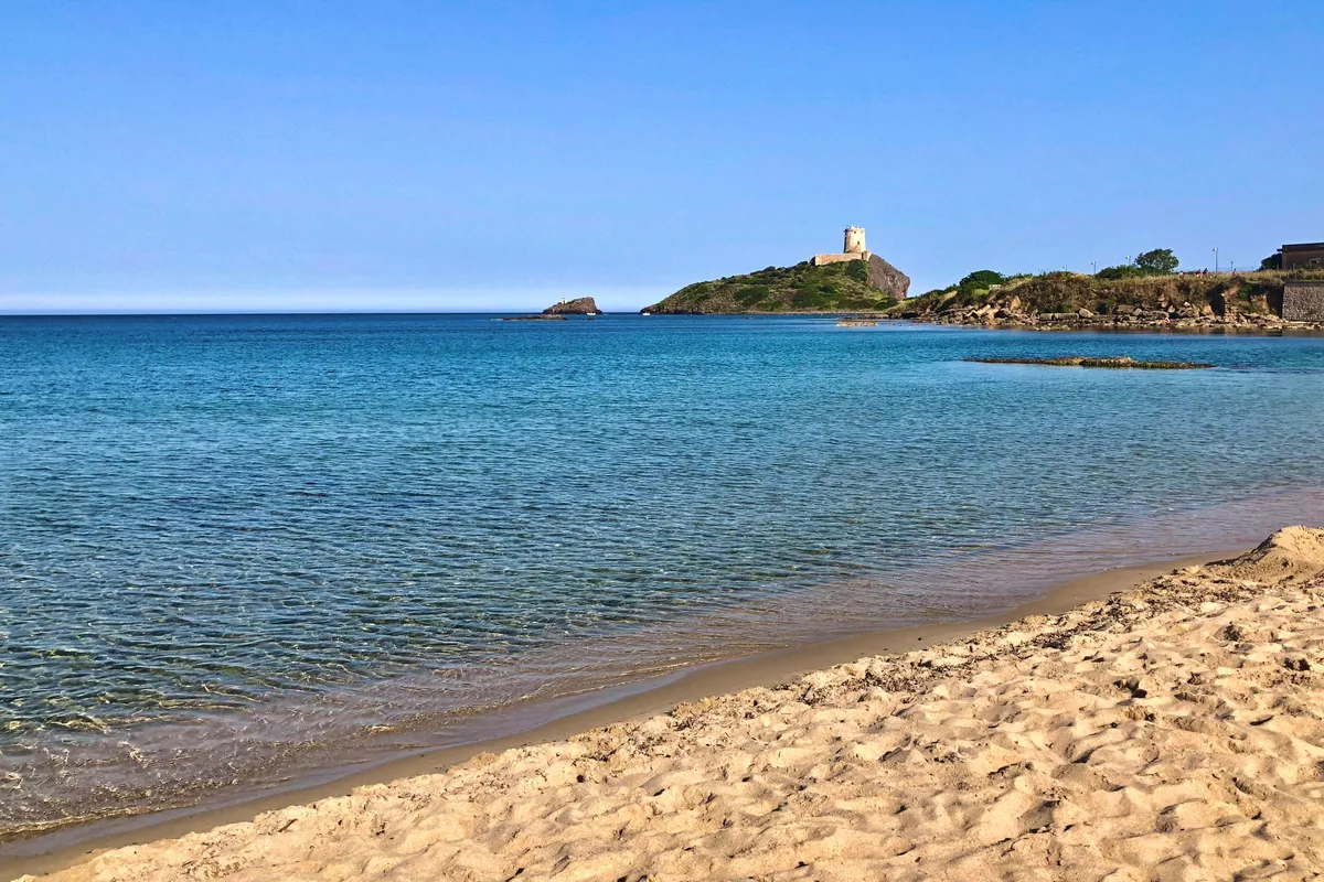 Spiaggia di Nora, anchorage in Pula, Italy — photo 8