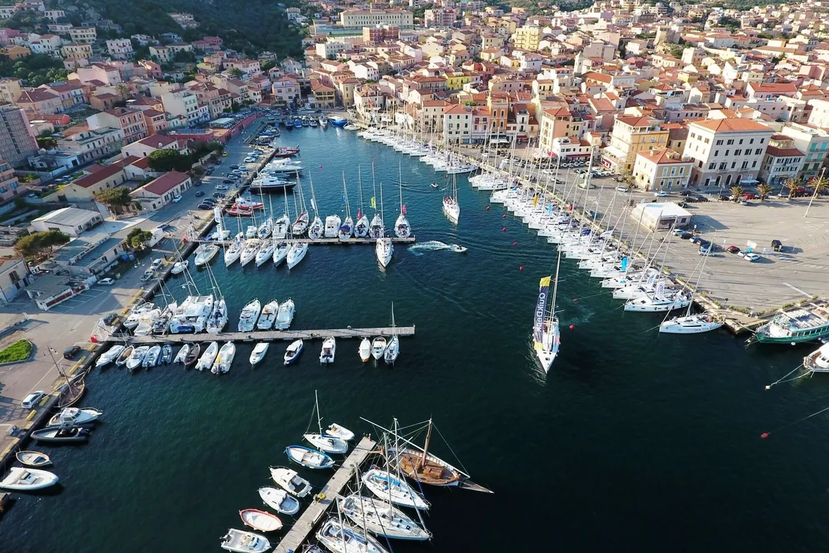 Marina di Cala Gavetta, bay in La Maddalena, Italy